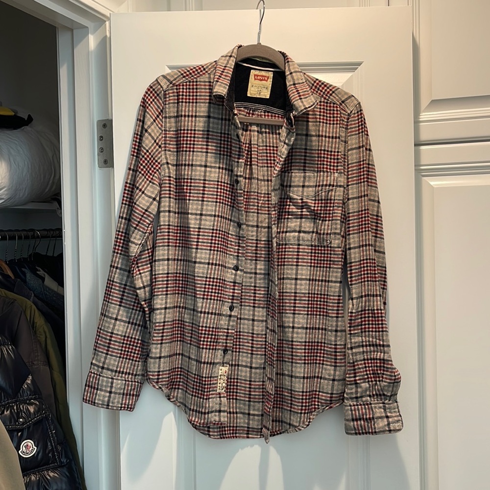 Vintage Levi Strauss Plaid Button Down [small/petite]